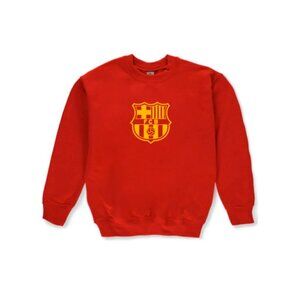 Logo FC Barcelona kids' sweatshirts Unisex red and gold